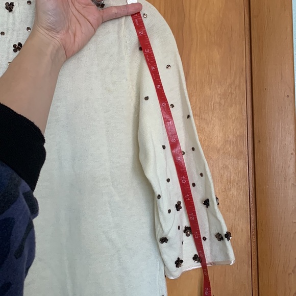 NWT Vintage by Storybook Knits Cream Cardigan Size XS Grannycore - Picture 6 of 8